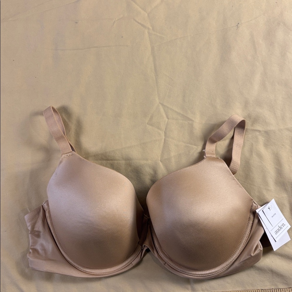 NWT‎ Auden Nursing Bra - Lightly Lined Full Coverage T-Shirt Bra Beige 40C